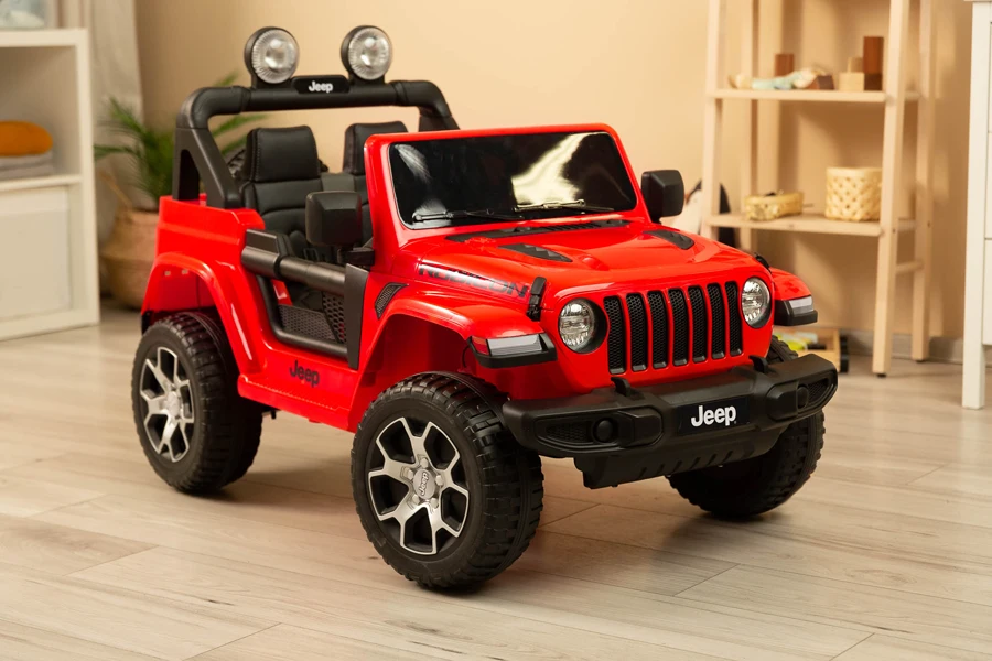 Електромобіль Caretero (Toyz) Jeep Rubicon Red